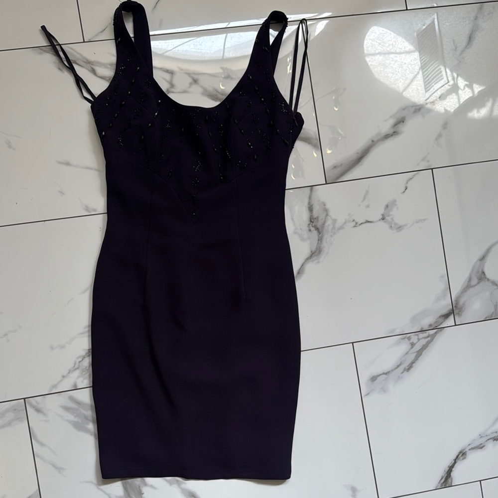 Elegant purple Dress